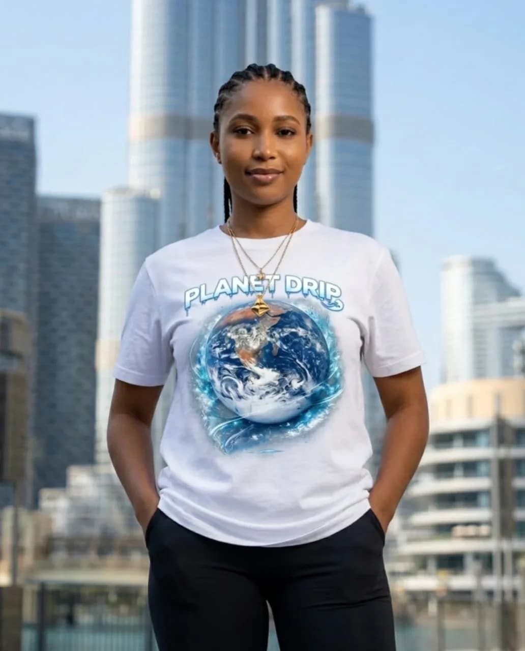 Planet Drip Earth Graphic Unisex T-Shirt