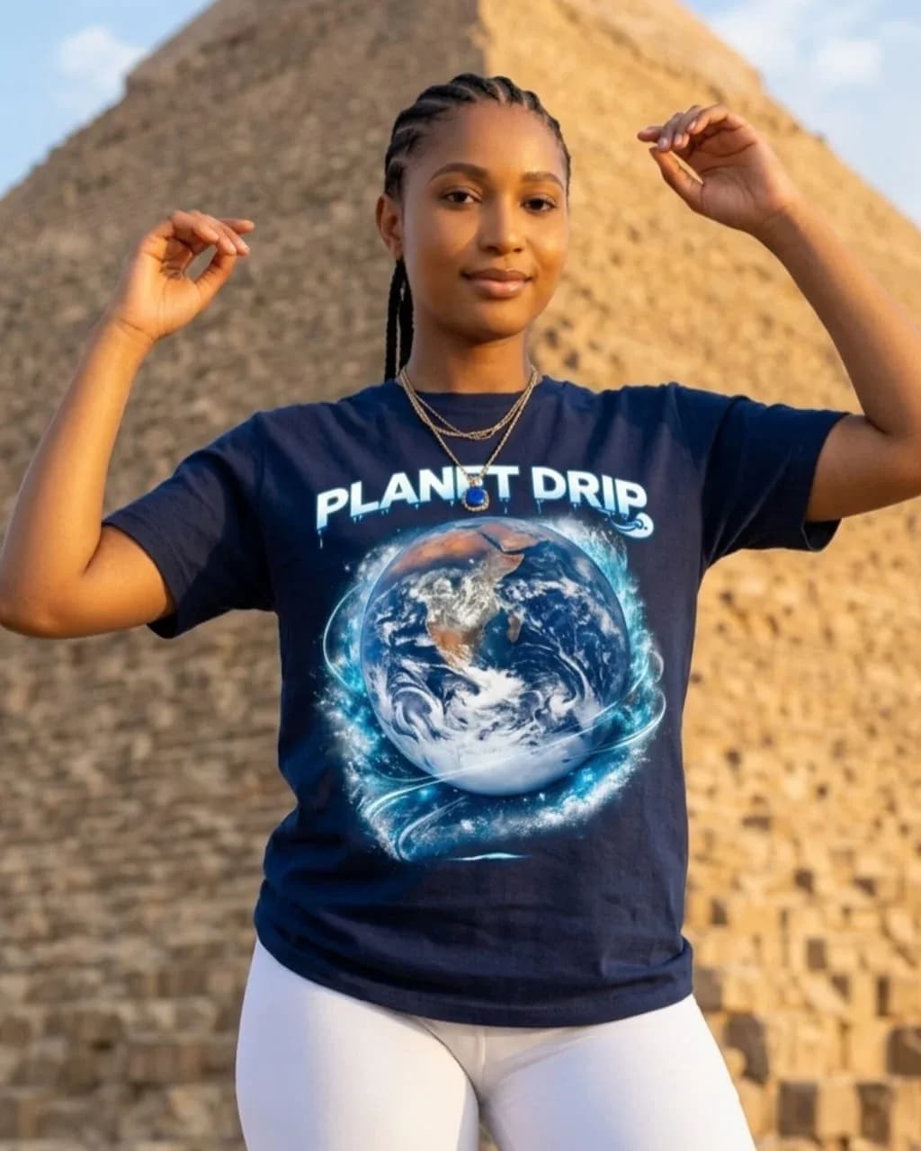Planet Drip Earth Graphic Tee