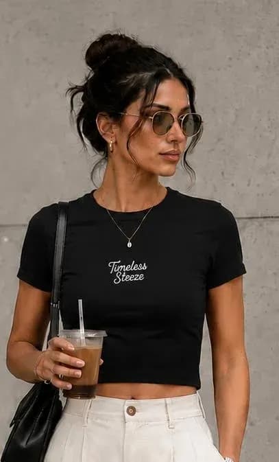 Timeless Steeze Crop Top