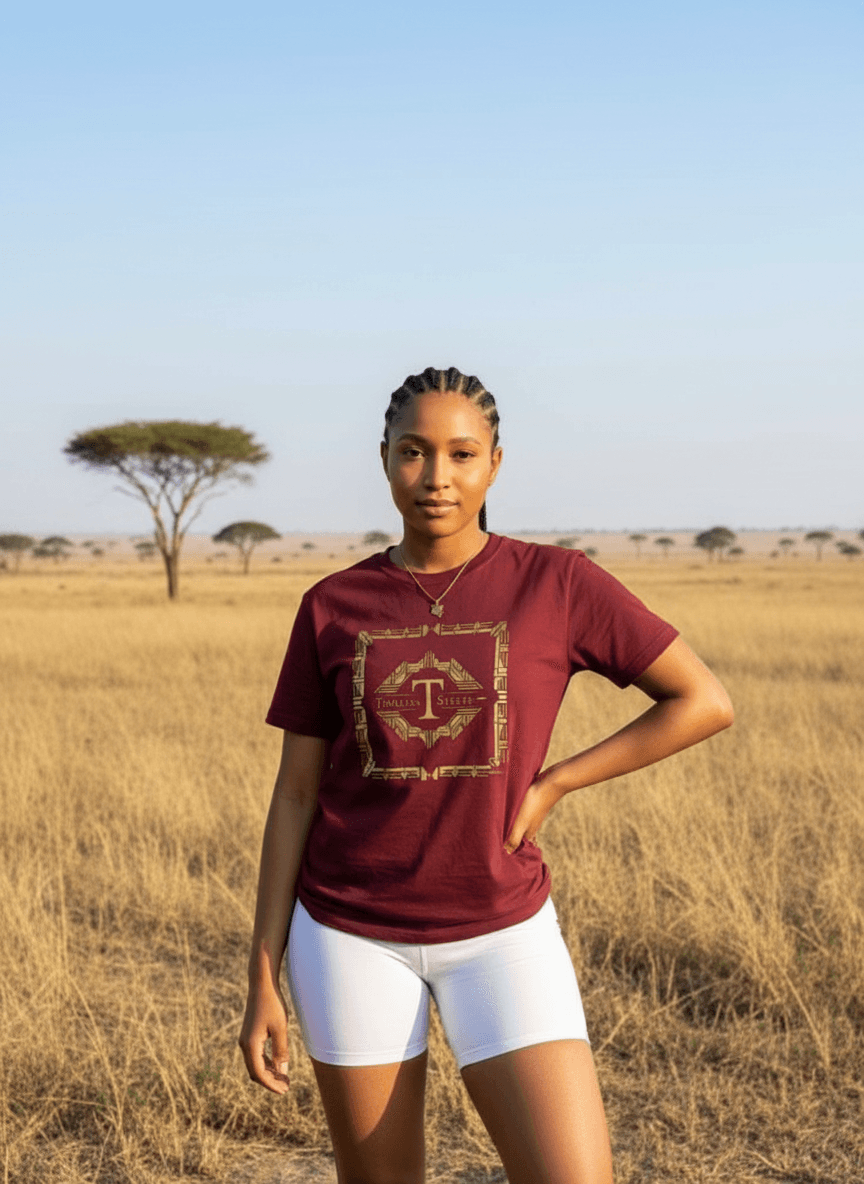 Timeless Steeze Maroon T-Shirt